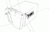 Toro 20588C - Lawnmower, 1989 (9000001-9999999) Ersatzteile GRASS BAG ASSEMBLY NO. 11-0159