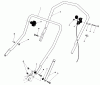 Toro 20610 - Lawnmower, 1984 (4000001-4999999) Ersatzteile HANDLE ASSEMBLY