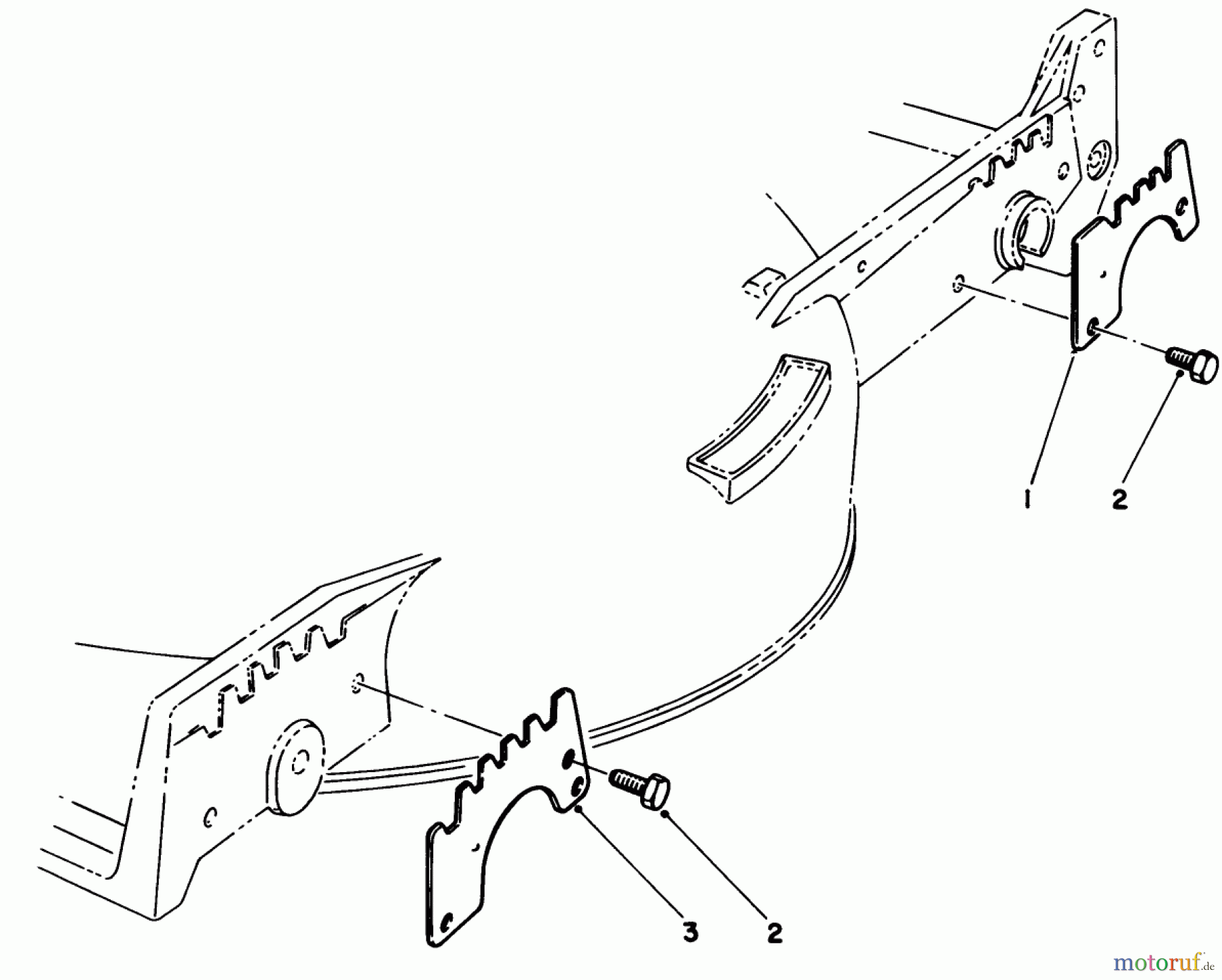  Toro Neu Mowers, Walk-Behind Seite 1 20611 - Toro Lawnmower, 1989 (9000001-9999999) WEAR PLATE KIT NO. 49-4080 (OPTIONAL)