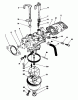 Toro 20620 - Lawnmower, 1988 (8000001-8999999) Ersatzteile CARBURETOR ASSEMBLY (MODEL NO. VMH7)