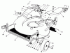 Toro 20620 - Lawnmower, 1988 (8000001-8999999) Ersatzteile HOUSING ASSEMBLY