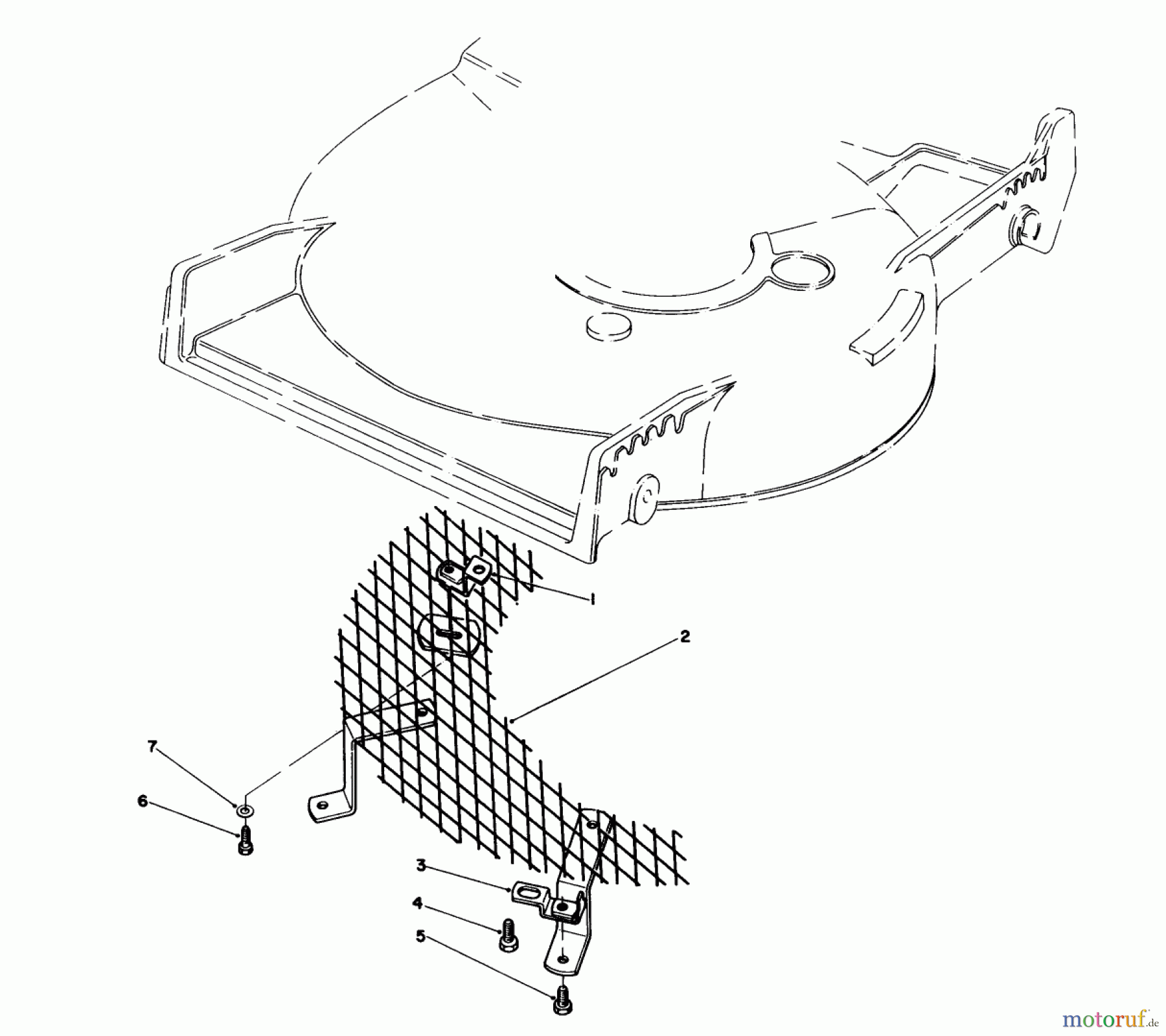  Toro Neu Mowers, Walk-Behind Seite 1 20620 - Toro Lawnmower, 1988 (8000001-8999999) LEAF SHREDDER KIT MODEL NO. 59157 (OPTIONAL)