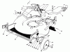 Toro 20620C - Lawnmower, 1988 (8000001-8999999) Ersatzteile HOUSING ASSEMBLY