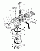 Toro 20622 - Lawnmower, 1986 (6000001-6999999) Ersatzteile CARBURETOR ASSEMBLY