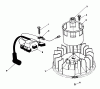 Toro 20622 - Lawnmower, 1986 (6000001-6999999) Ersatzteile MAGNETO & FLYWHEEL ASSEMBLY