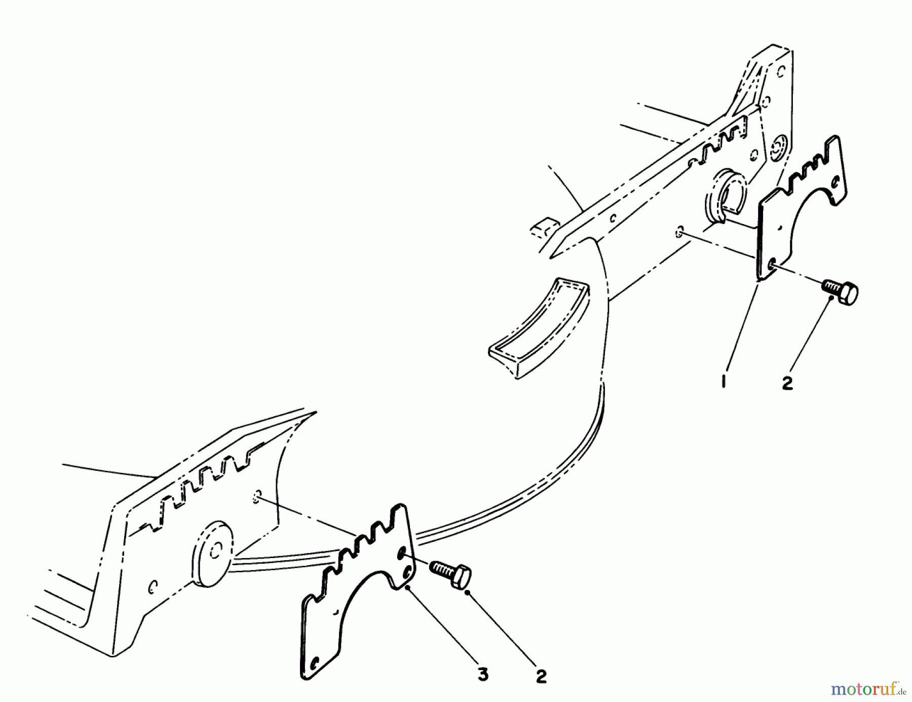  Toro Neu Mowers, Walk-Behind Seite 1 20622 - Toro Lawnmower, 1987 (7000001-7999999) WEAR PLATE KIT NO. 49-4080 (OPTIONAL)
