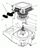 Toro 20622 - Lawnmower, 1988 (8000001-8999999) Ersatzteile RECOIL ASSEMBLY (MODEL NO. VMH7)