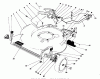 Toro 20622 - Lawnmower, 1990 (0000001-0003101) Ersatzteile HOUSING ASSEMBLY
