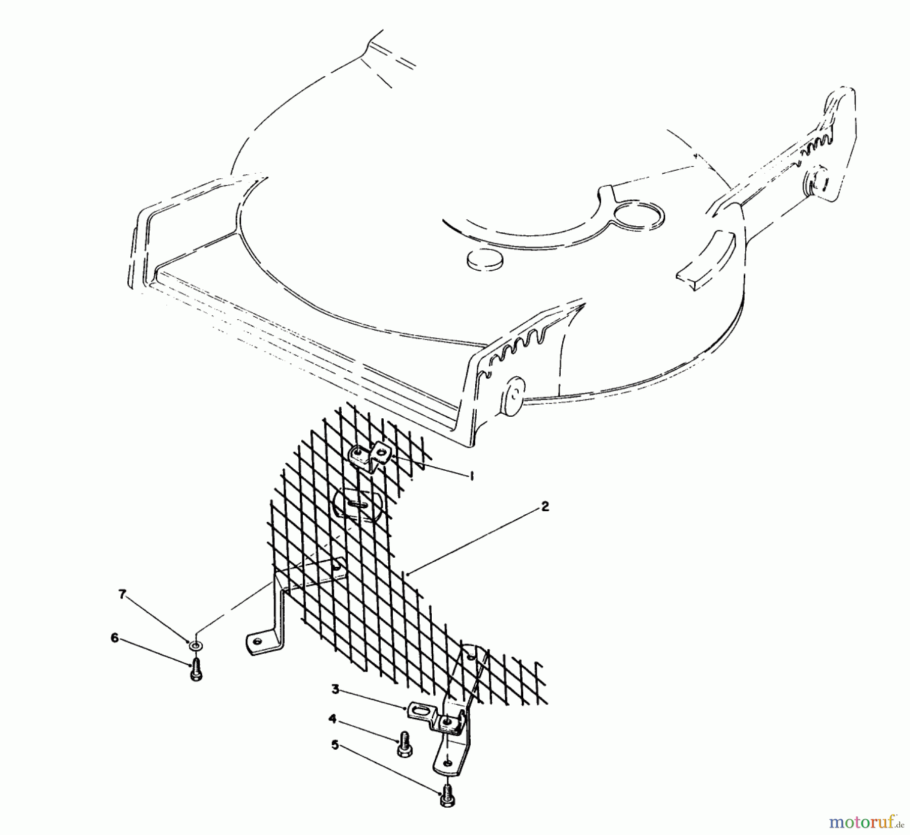  Toro Neu Mowers, Walk-Behind Seite 1 20622 - Toro Lawnmower, 1990 (0000001-0003101) LEAF SHREDDER KIT MODEL NO 59157 (OPTIONAL)