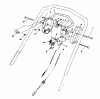 Toro 20622 - Lawnmower, 1990 (0000001-0003101) Ersatzteile TRACTION CONTROL ASSEMBLY
