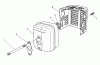Toro 20622 - Lawnmower, 1990 (0003102-0999999) Ersatzteile MUFFLER ASSEMBLY (MODEL NO. VMK9-2)