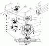 Toro 20622C - Lawnmower, 1987 (7000001-7999999) Ersatzteile BLADE BRAKE CLUTCH ASSEMBLY