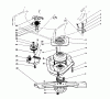 Toro 20622C - Lawnmower, 1989 (9000001-9999999) Ersatzteile BLADE BRAKE CLUTCH ASSEMBLY