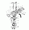 Toro 20622C - Lawnmower, 1989 (9000001-9999999) Ersatzteile CARBURETOR ASSEMBLY (MODEL NO. VMJ8)