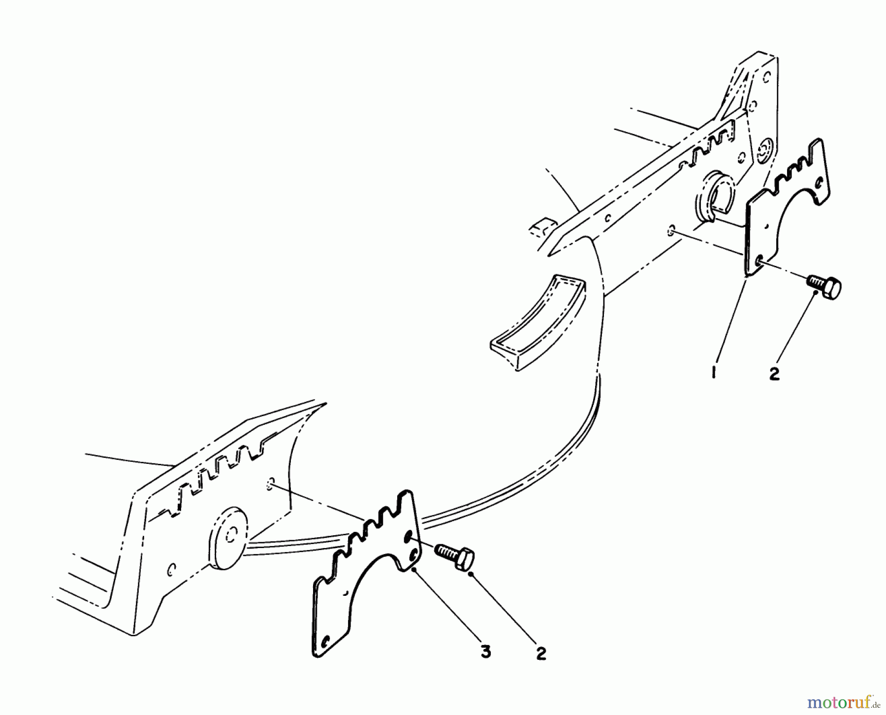  Toro Neu Mowers, Walk-Behind Seite 1 20622C - Toro Lawnmower, 1989 (9000001-9999999) WEAR PLATE KIT MODEL NO. 49-4080 (OPTIONAL)