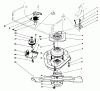 Toro 20624 - Lawnmower, 1986 (6000001-6999999) Ersatzteile BLADE BRAKE CLUTCH ASSEMBLY