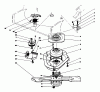 Toro 20624 - Lawnmower, 1988 (8000001-8999999) Ersatzteile BLADE & BRAKE CLUTCH ASSEMBLY