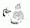 Toro 20624C - Lawnmower, 1988 (8000001-8999999) Ersatzteile MAGNETO & FLYWHEEL ASSEMBLY (MODEL NO. VMH7)