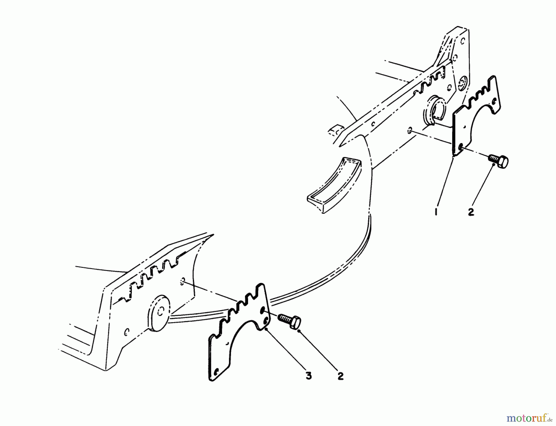  Toro Neu Mowers, Walk-Behind Seite 1 20626C - Toro Lawnmower, 1986 (6000001-6999999) WEAR PLATE KIT NO. 49-4080 (OPTIONAL)