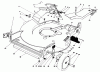 Toro 20627C - Lawnmower, 1987 (7000001-7999999) Ersatzteile HOUSING ASSEMBLY