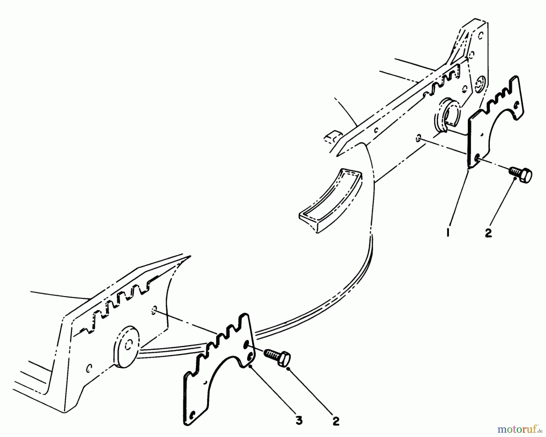  Toro Neu Mowers, Walk-Behind Seite 1 20628C - Toro Lawnmower, 1986 (6000001-6999999) WEAR PLATE KIT NO. 49-4080 (OPTIONAL)