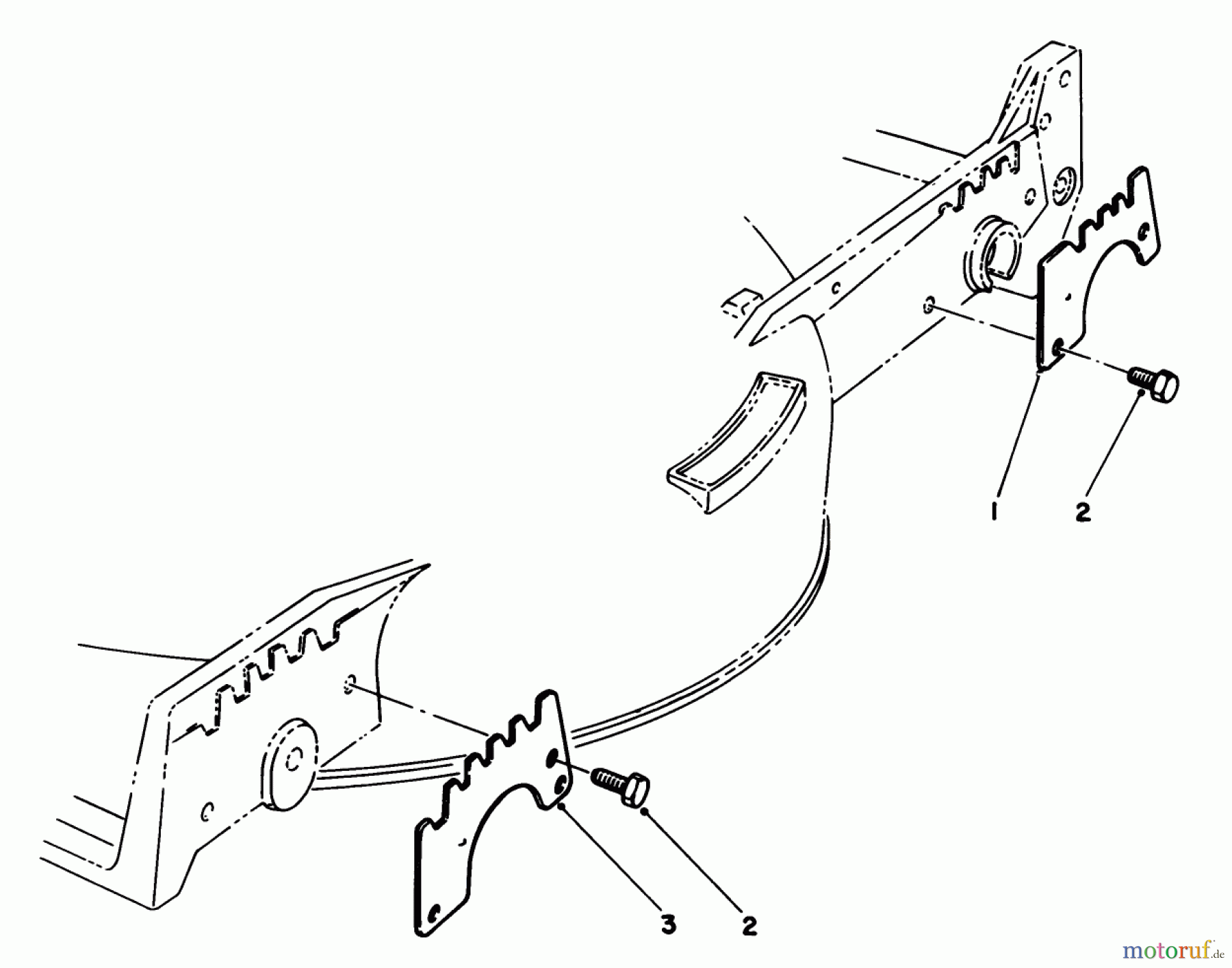  Toro Neu Mowers, Walk-Behind Seite 1 20628C - Toro Lawnmower, 1987 (7000001-7999999) WEAR PLATE KIT NO. 49-4080 (OPTIONAL)