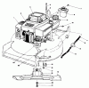 Toro 20629C - Lawnmower, 1987 (7000001-7999999) Ersatzteile ENGINE ASSEMBLY