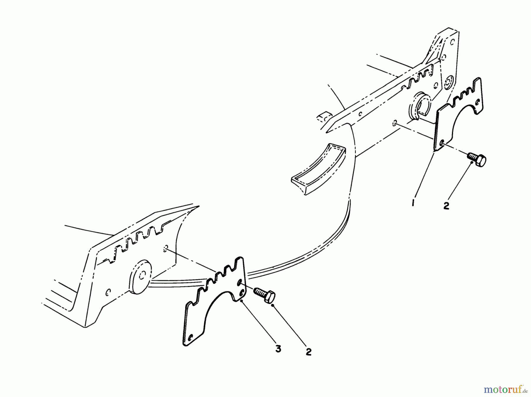  Toro Neu Mowers, Walk-Behind Seite 1 20631 - Toro Lawnmower, 1988 (8000001-8999999) WEAR PLATE KIT NO. 49-4080 (OPTIONAL)