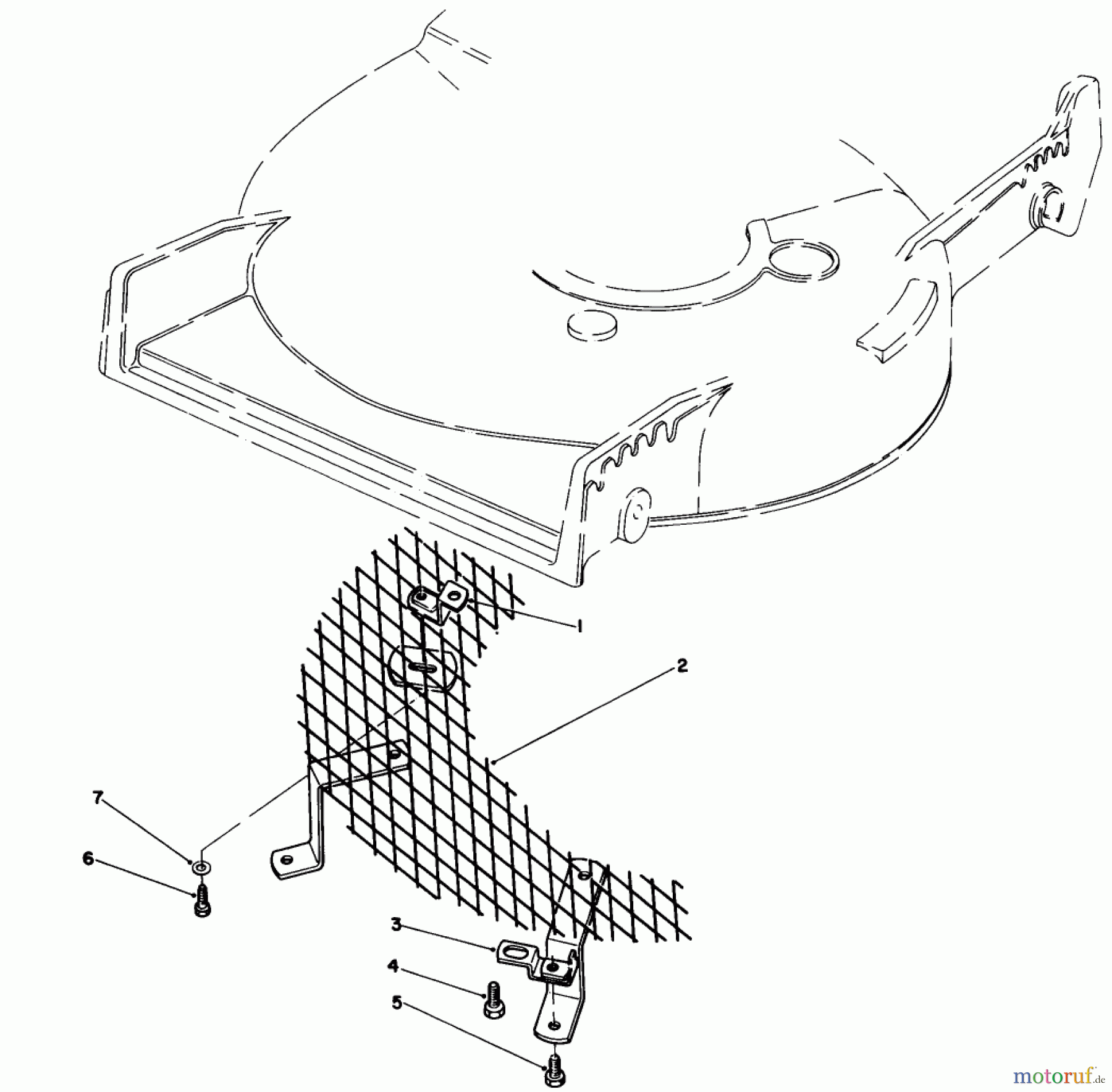  Toro Neu Mowers, Walk-Behind Seite 1 20631 - Toro Lawnmower, 1989 (9000001-9999999) LEAF SHREDDER KIT MODEL NO. 59157 (OPTIONAL)