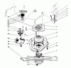 Toro 20632 - Lawnmower, 1989 (9000001-9999999) Ersatzteile BLADE BRAKE CLUTCH ASSEMBLY