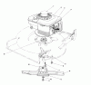 Toro 20666 - Lawnmower, 1990 (0000001-0999999) Listas de piezas de repuesto y dibujos ENGINE ASSEMBLY