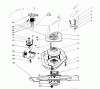 Toro 20667 - Lawnmower, 1990 (0000001-0999999) Ersatzteile BLADE BRAKE CLUTCH ASSEMBLY