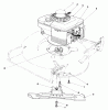 Toro 20668 - Lawnmower, 1990 (0000001-0999999) Ersatzteile ENGINE ASSEMBLY