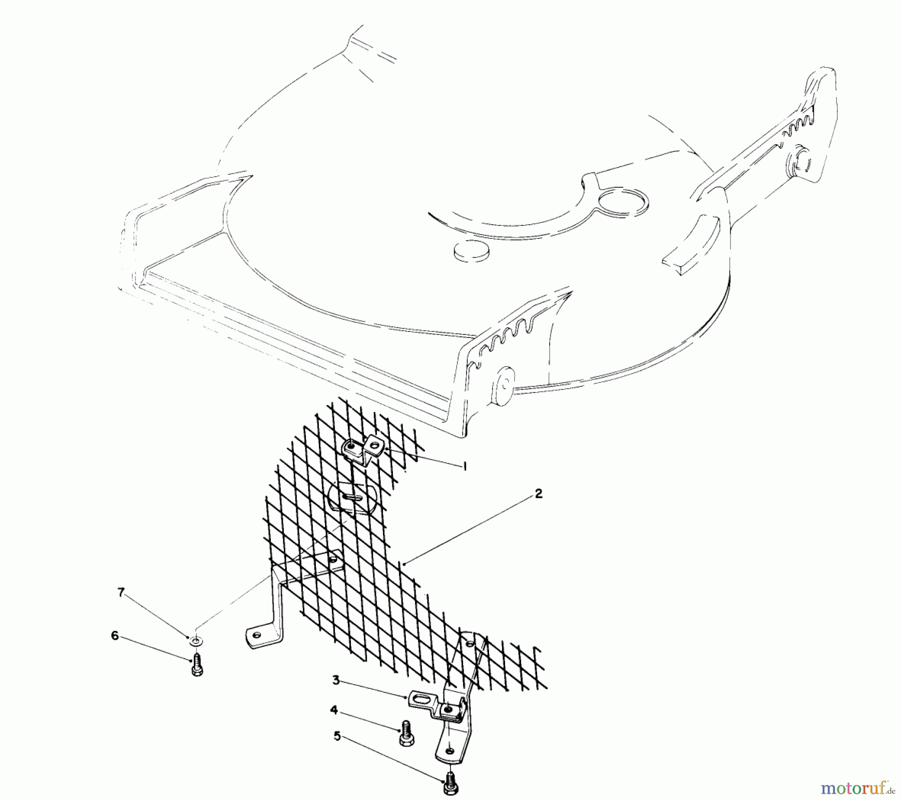  Toro Neu Mowers, Walk-Behind Seite 1 20668 - Toro Lawnmower, 1991 (1000001-1999999) LEAF SHREDDER KIT MODEL NO. 59157 (OPTIONAL)