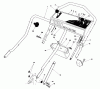 Toro 20671 - Lawnmower, 1983 (3000001-3999999) Ersatzteile HANDLE ASSEMBLY