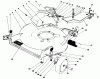 Toro 20671 - Lawnmower, 1989 (9000001-9999999) Ersatzteile HOUSING ASSEMBLY (SERIAL NO. 9000101-9003507)