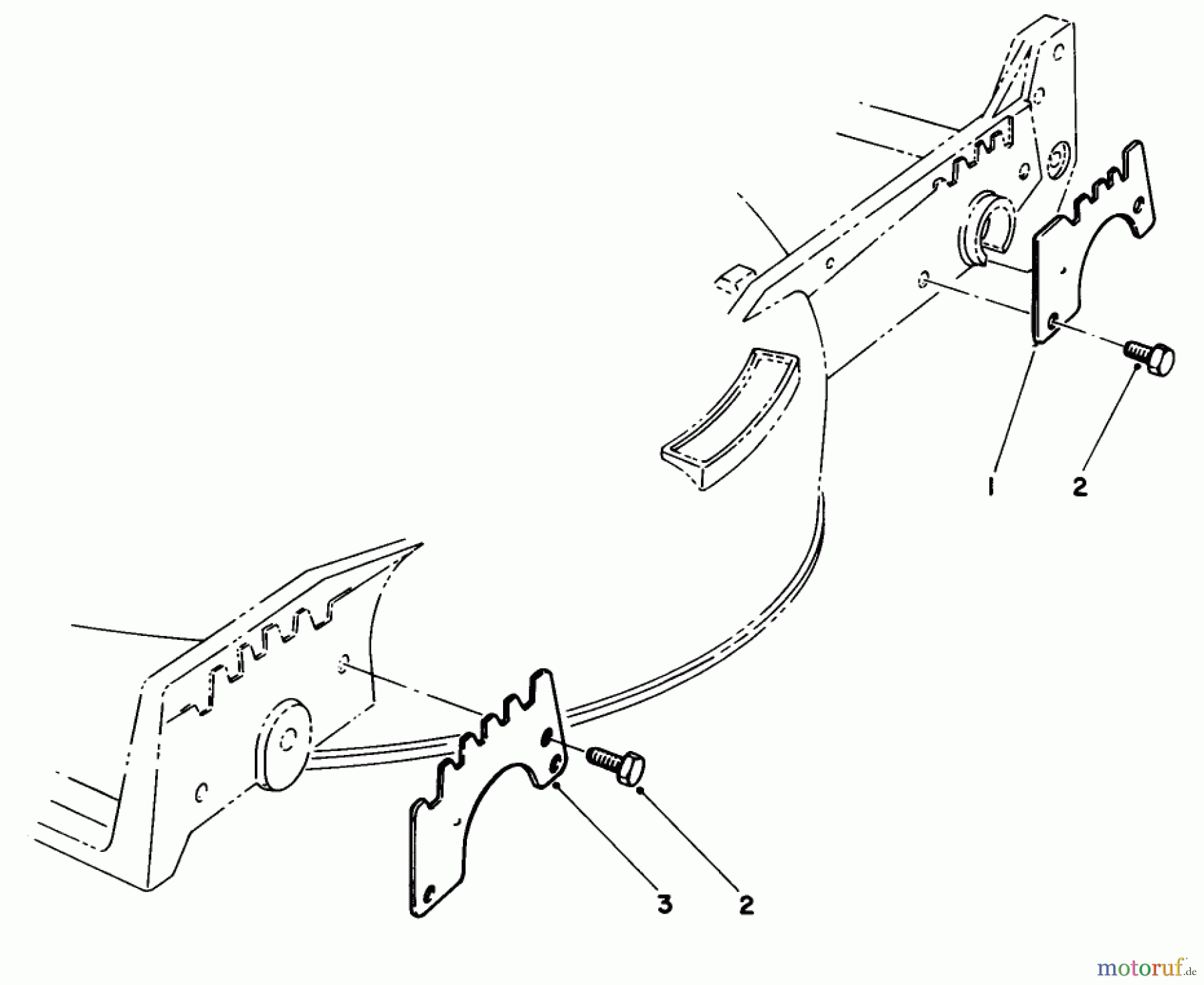  Toro Neu Mowers, Walk-Behind Seite 1 20671 - Toro Lawnmower, 1989 (9000001-9999999) WEAR PLATE MODEL NO. 49-4080 (OPTIONAL)