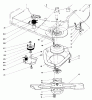 Toro 20672 - Lawnmower, 1984 (4000001-4999999) Ersatzteile BLADE BRAKE CLUTCH ASSEMBLY