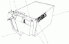 Toro 20672 - Lawnmower, 1984 (4000001-4999999) Ersatzteile GRASS BAG ASSEMBLY NO. 11-0189