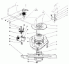 Toro 20672 - Lawnmower, 1985 (5000001-5999999) Ersatzteile BLADE BRAKE CLUTCH ASSEMBLY
