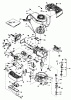 Toro 20672 - Lawnmower, 1985 (5000001-5999999) Ersatzteile ENGINE TECUMSEH MODEL NO. TNT100-10083E
