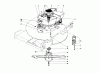 Toro 20673 - Lawnmower, 1976 (6000001-6999999) Ersatzteile ENGINE ASSEMBLY