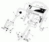 Toro 20676 - Lawnmower, 1985 (5000001-5999999) Ersatzteile HANDLE ASSEMBLY