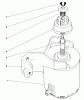 Toro 20676 - Lawnmower, 1985 (5000001-5999999) Ersatzteile STARTER ASSEMBLY