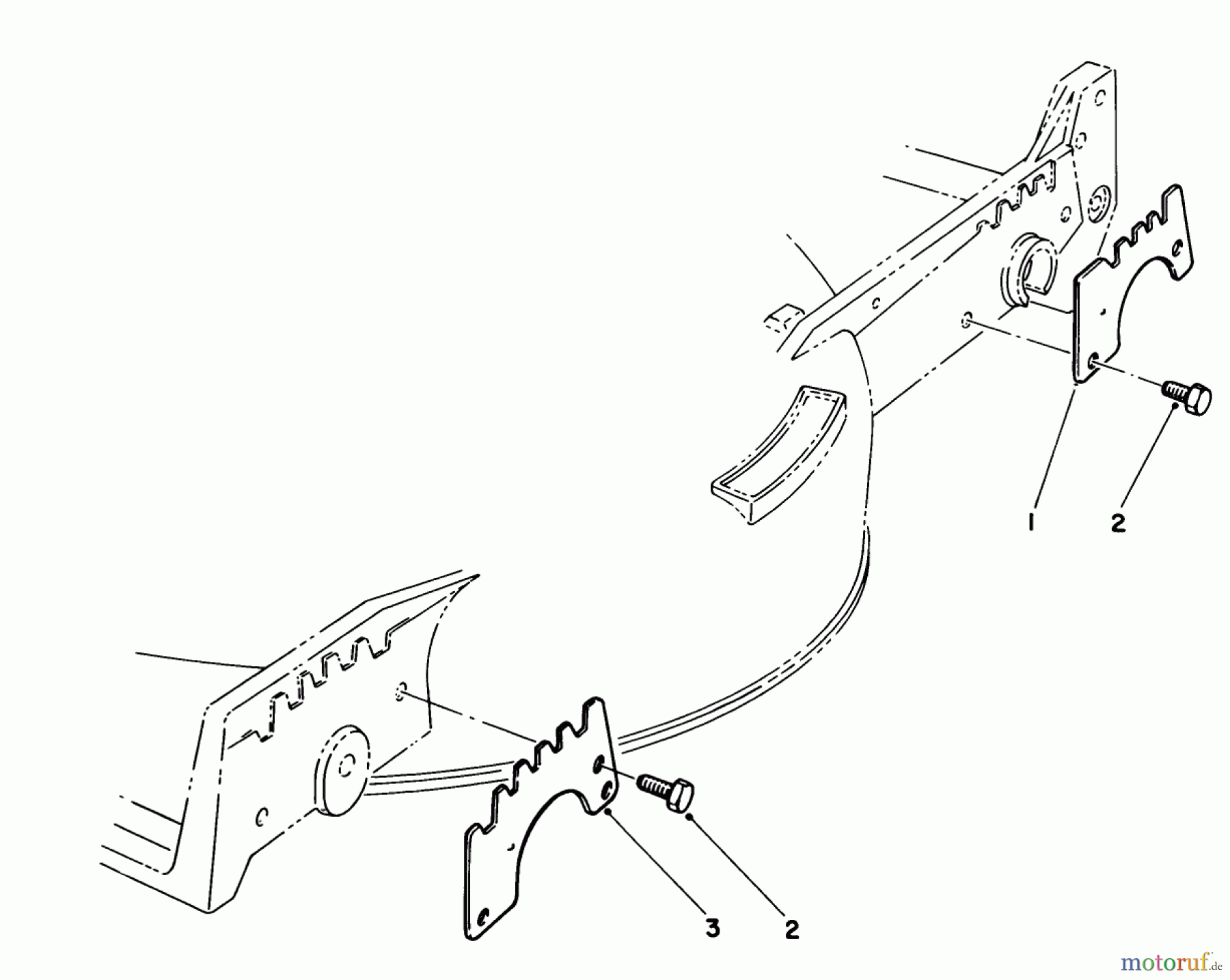  Toro Neu Mowers, Walk-Behind Seite 1 20676 - Toro Lawnmower, 1985 (5000001-5999999) WEAR PLATE KIT NO. 49-4080 (OPTIONAL)