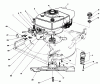 Toro 20677 - Lawnmower, 1990 (0000001-0002101) Ersatzteile ENGINE ASSEMBLY