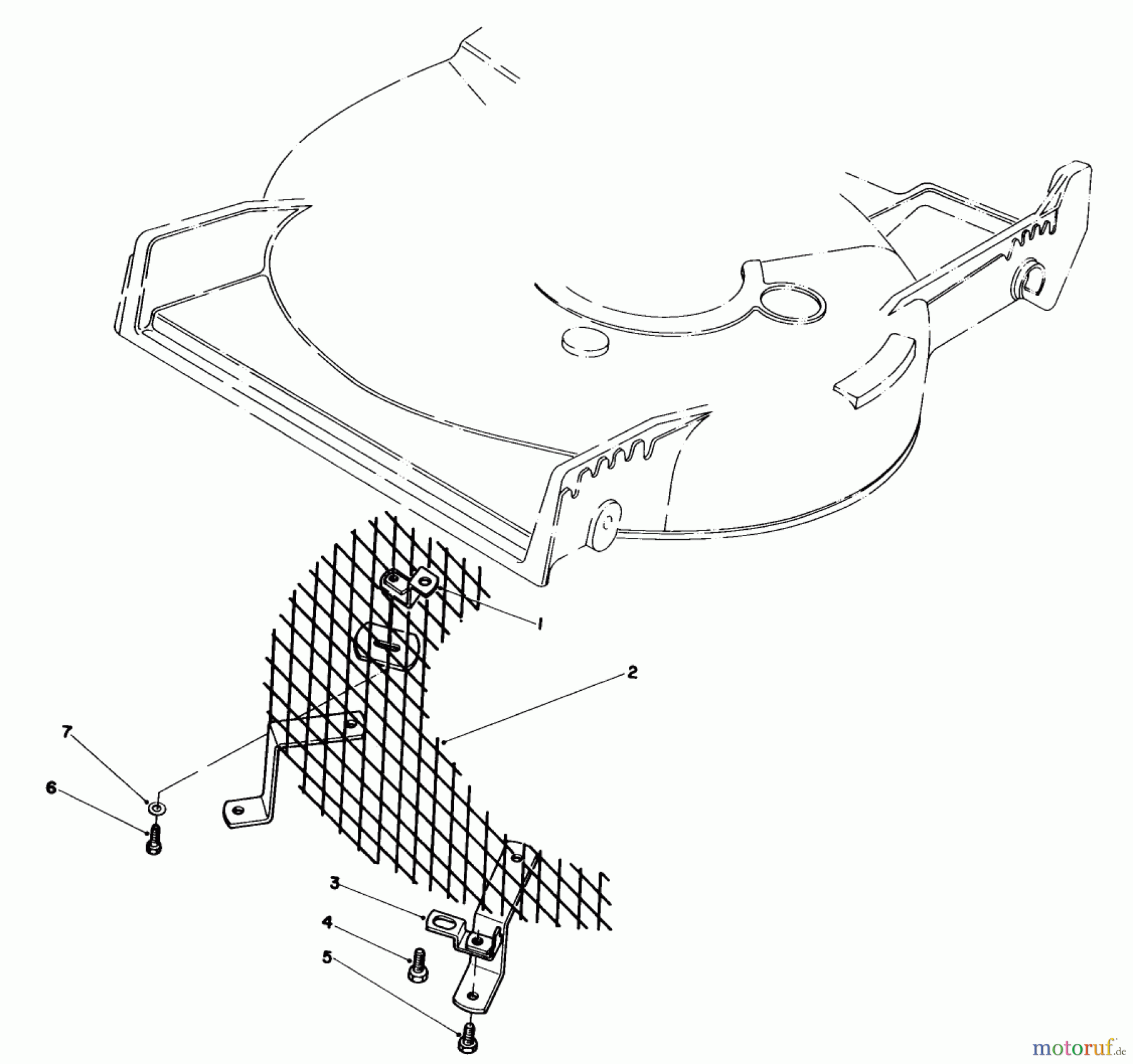 Toro Neu Mowers, Walk-Behind Seite 1 20680 - Toro Lawnmower, 1984 (4000001-4999999) LEAF SHREDDER KIT MODEL NO. 59157 (OPTIONAL)