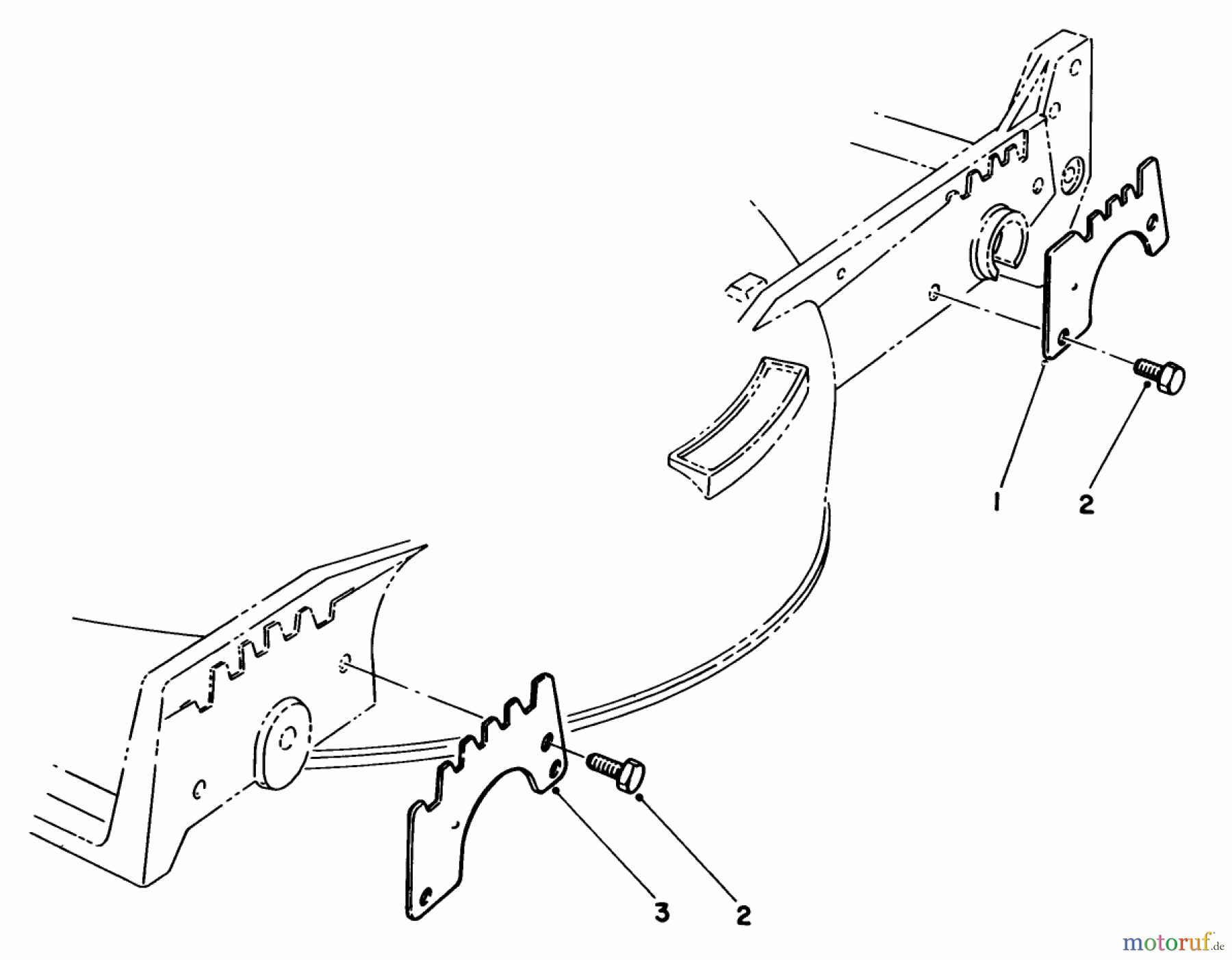  Toro Neu Mowers, Walk-Behind Seite 1 20680 - Toro Lawnmower, 1984 (4000001-4999999) WEAR PLATE KIT NO. 49-4080 (OPTIONAL)