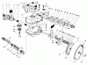 Toro 20680 - Lawnmower, 1985 (5000001-5999999) Ersatzteile GEAR CASE ASSEMBLY