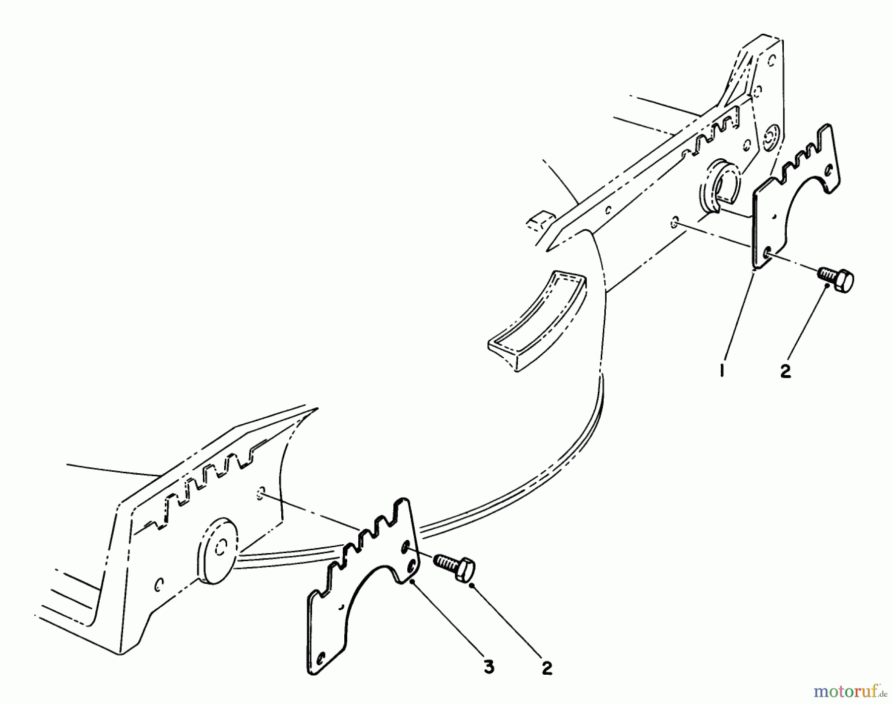  Toro Neu Mowers, Walk-Behind Seite 1 20680 - Toro Lawnmower, 1985 (5000001-5999999) WEAR PLATE KIT NO. 49-4080 (OPTIONAL)